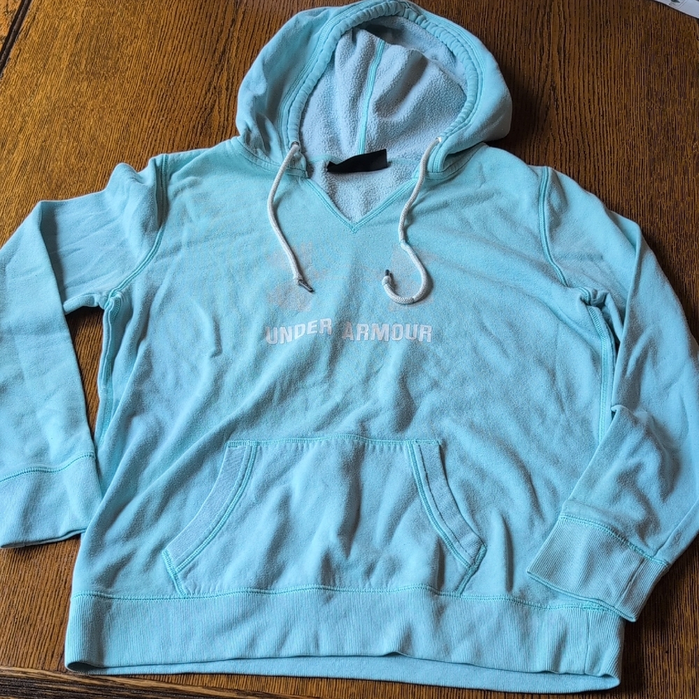Under Armour Sky Blue Pullover Hoodie